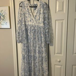 Floral maxi dress